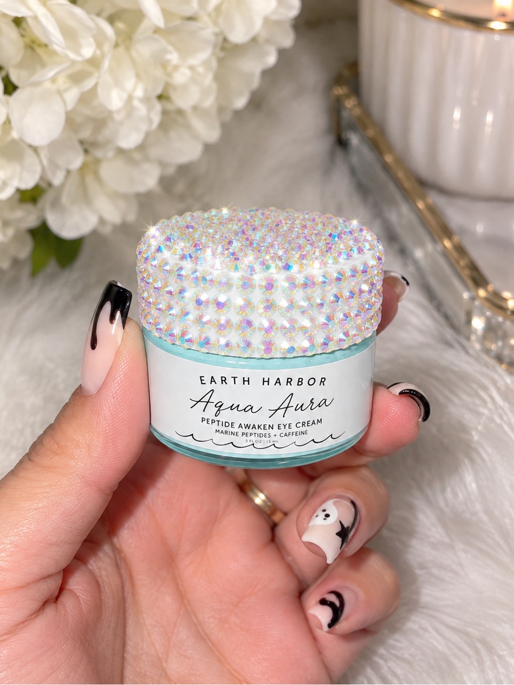 Aqua Aura Peptide Awaken Eye Cream - Light Aqua